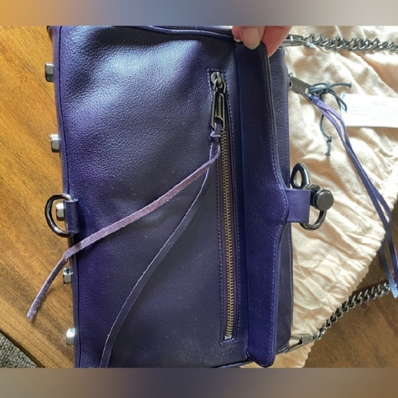 BNWT Rebecca Minkoff Purple Crossbody Bag - Picture 8 of 16